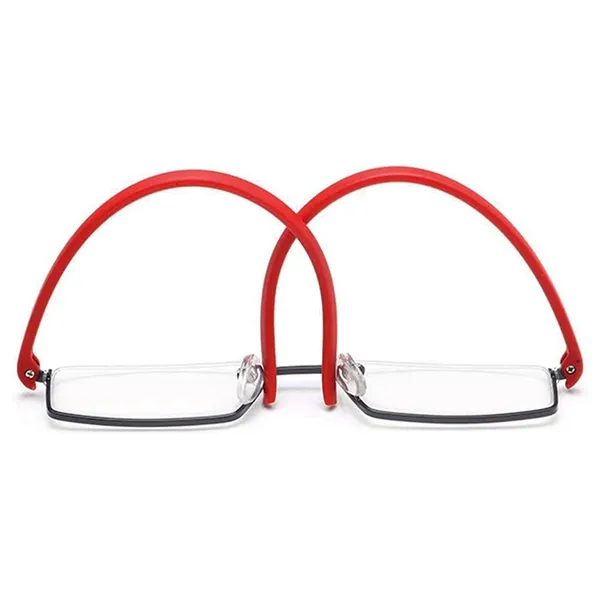 AEC_Executive1_Designer_Portable_Semi-Rimless_Reading_Glasses_Lightweight,_Flexible,_with_Easy_Slide_Flip_Case