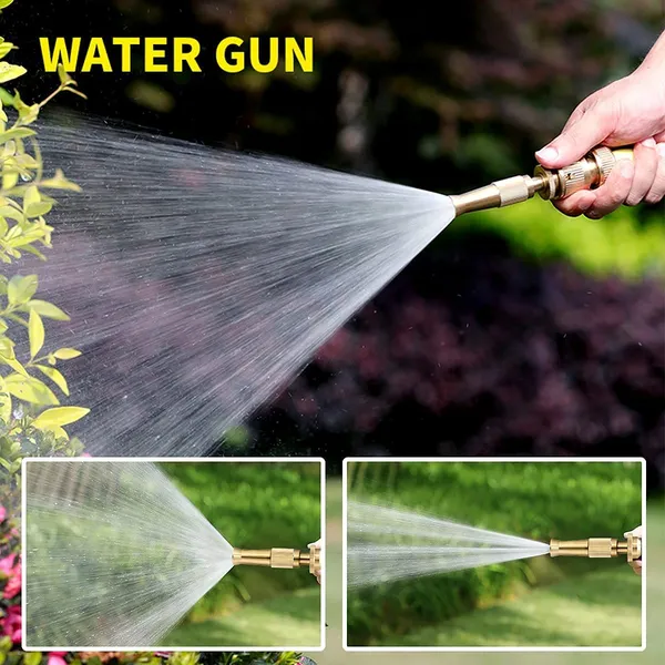 Combo-_1_Microfiber_Car_Cleaning_Cloth_&_1_Brass_Nozzle_for_Cleaning_Vehicle,_Stairs,_Wall_etc.
