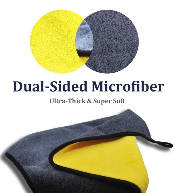 Combo-_1_Microfiber_Car_Cleaning_Cloth_&_1_Brass_Nozzle_for_Cleaning_Vehicle,_Stairs,_Wall_etc.