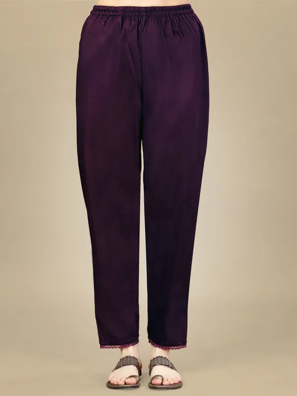 Purple_Silk_Blend_Kurta_Pant_Dupatta_Set_With_Embroidery_&_Sequence_Work