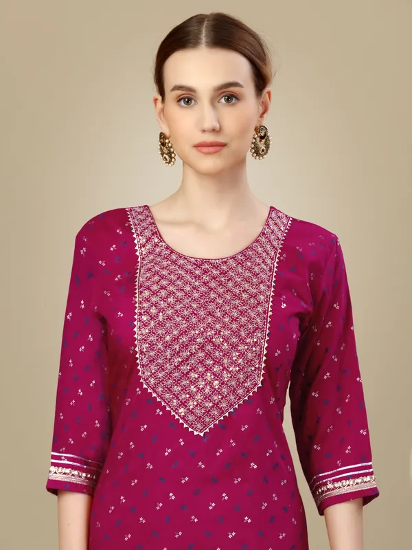 Rani_Silk_Blend_Kurta_Pant_Dupatta_Set_With_Embroidery_&_Sequence_Work