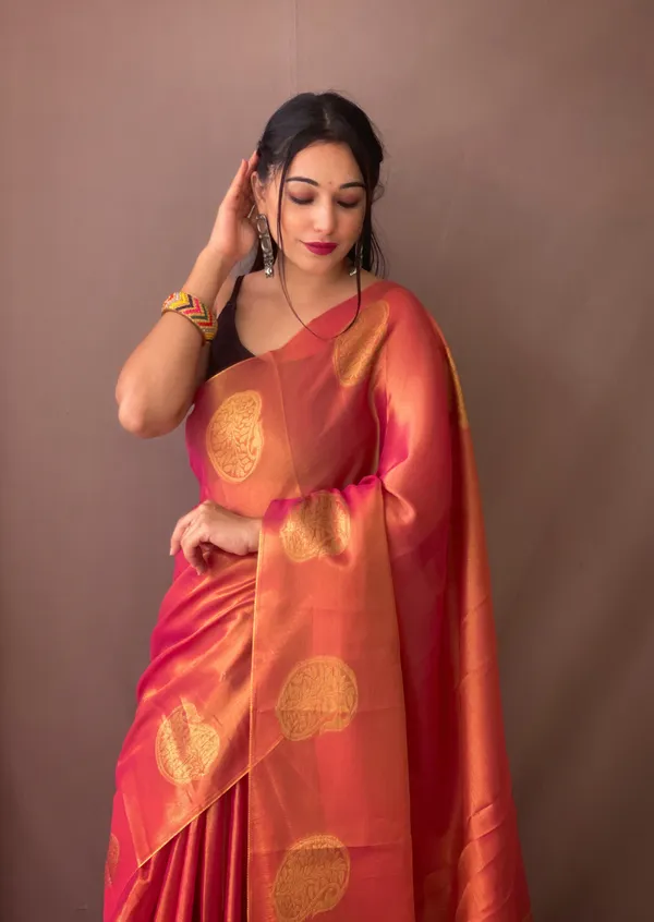 Pink_Banarasi_Tissue_Silk_Saree