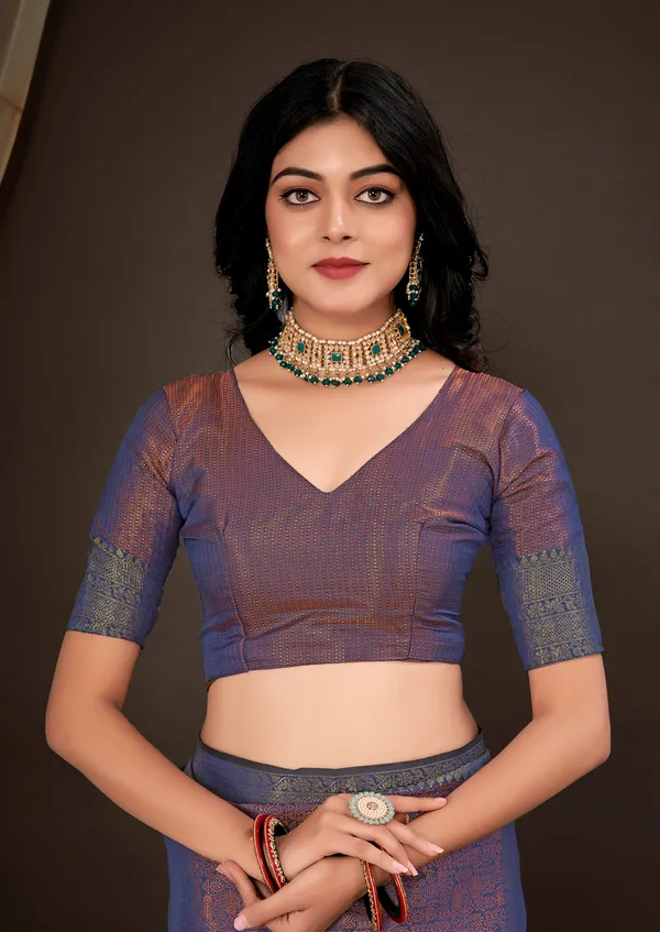 Purple_Luxurious_Kanjivaram_Silk_Saree_Weave_of_Royalty_With_Blouse_Piece_Attached