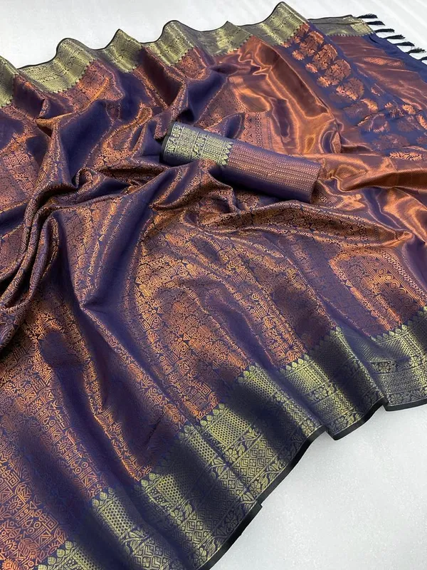 Purple_Luxurious_Kanjivaram_Silk_Saree_Weave_of_Royalty_With_Blouse_Piece_Attached