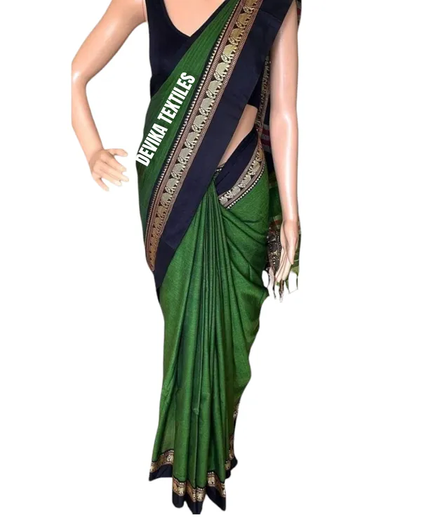 Pure_Handloom_Narayanpeth_Cotton_Saree_With_Running_Blouse_Piece_(Greenb)_For_Women