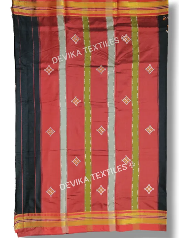 Black_Ilkal_Kasuti_Work__Cottonsilk_Saree_With_running_blouse_piece