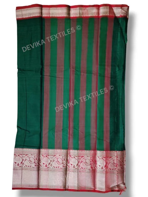 Bottle_Green_Big_Elephant_Silver_Jari_Border