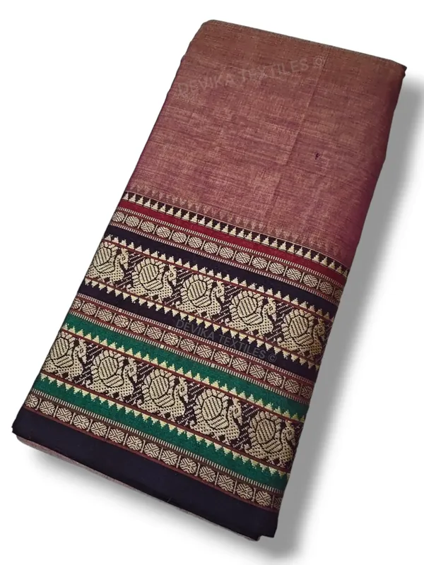 Brick_Red_Shravvya_Narayan_peth_Pure_Handloom_Cotton_Saree_with_running_blouse_piece_(Same_As_saree)