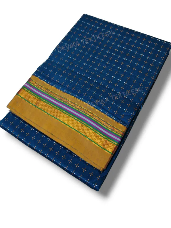 Aananda_Cottonsilk_Ilkal_starplus_pattern_saree_with_running_blouse_piece