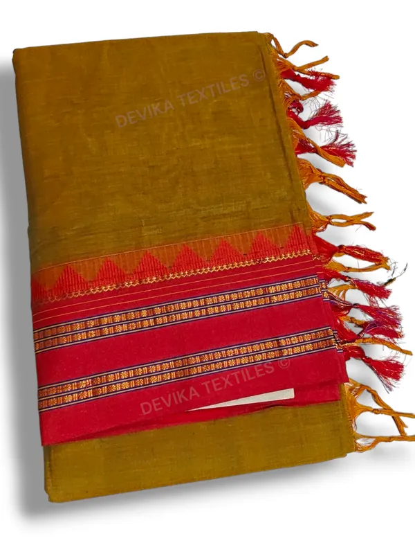 Double_Shaded_Brown_Sanvi_Narayanpeth_Pure_Handloom_Cotton_Saree_With_Running_Blouse_Piece(Same_As_saree)