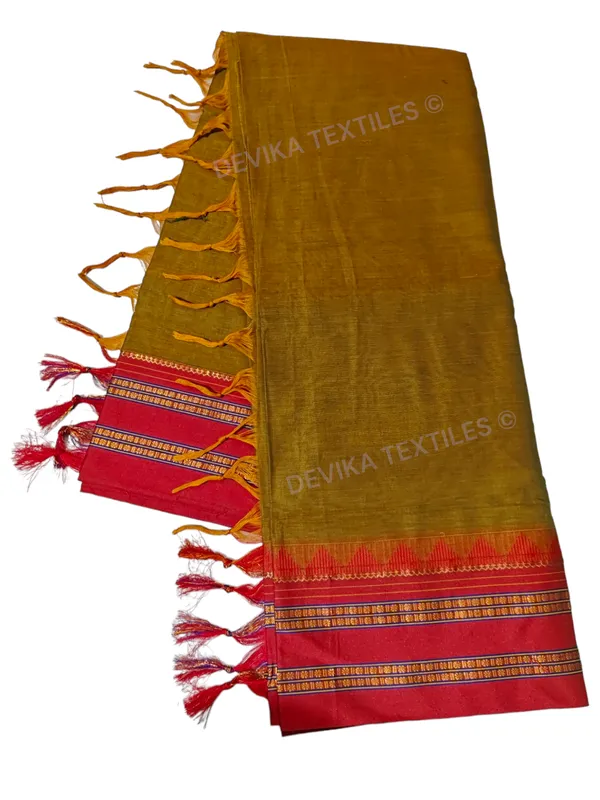 Double_Shaded_Brown_Sanvi_Narayanpeth_Pure_Handloom_Cotton_Saree_With_Running_Blouse_Piece(Same_As_saree)