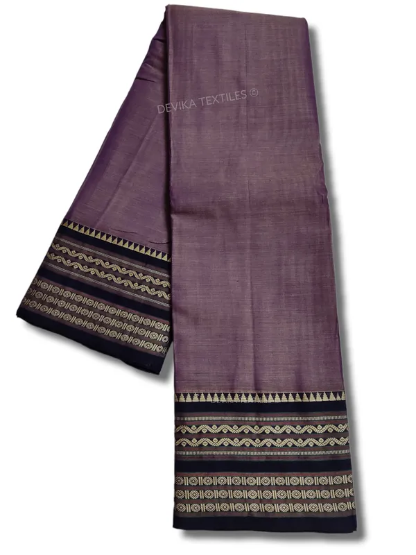 Levender_Orissa_Border_Narayanpet_Pure_Handloom_Cotton_Sarees_with_Running_blouse_piece
