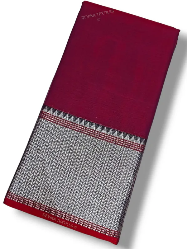 Magenta_Sahitya_Narayanapet_Pure_Cotton_saree_with_running_blouse_piece_(Same_as_saree)