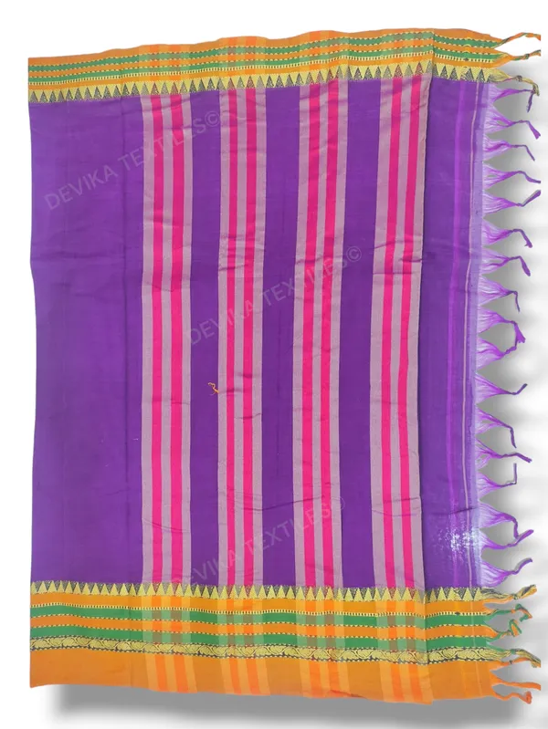 Magenta_Shweta_Narayanpeth_Pure_Cotton_Saree_With_Running_blouse_piece