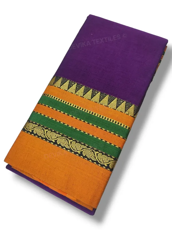 Magenta_Shweta_Narayanpeth_Pure_Cotton_Saree_With_Running_blouse_piece