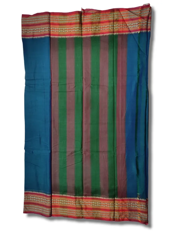 Rama_Orissa_Border_Narayanpet_Pure_Handloom_Cotton_Sarees_with_Running_blouse_piece