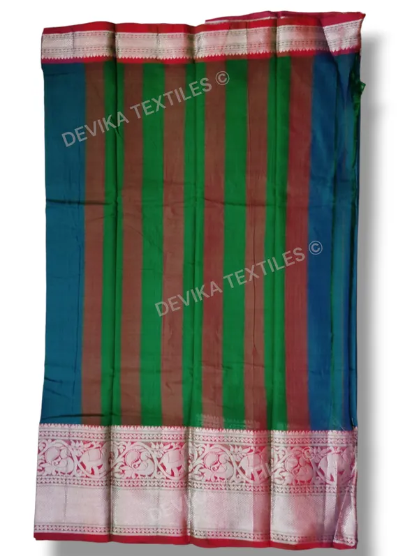Rama_Tanvi_Border_100%_Pure_Narayanpet_handloom_Cotton_saree_with_Running_blouse_piece
