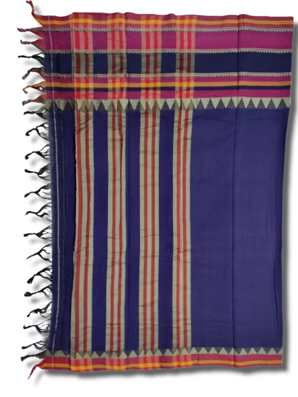 Rangoli_Voilet_Narayanpet_Pure_Handloom_Cotton_Saree_with_Running_blouse_piece