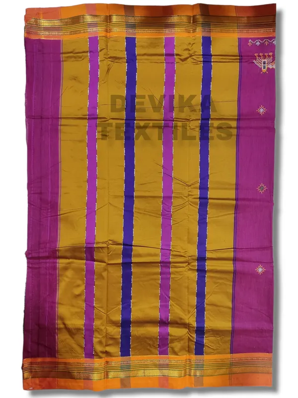Rani_Cottonsilk_ilkal_Kasuti_work_saree_with_running_blouse_piece