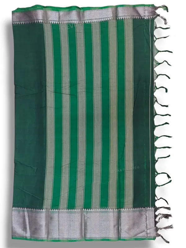 Sahitya_(Bottle_green_Narayanpeth_Pure_Cotton_saree_with_Running_blouse_piece_(Same_as_saree))