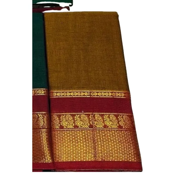 Narayanpet_Pure_Cotton_Saree_With_Running_Blouse_Piece_For_Women