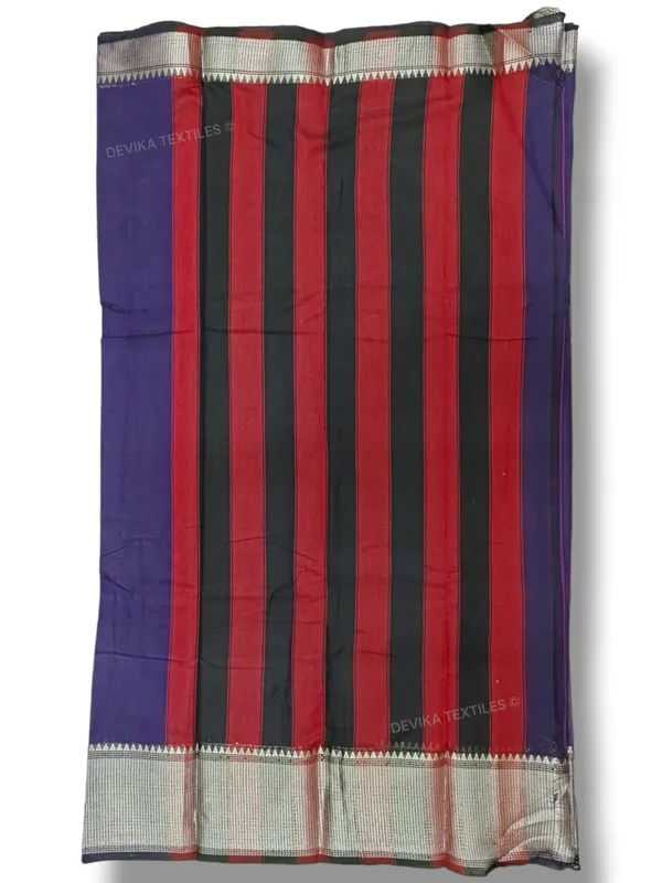 Voilet_Sahitya_Narayanapet_Pure_Cotton_saree_with_running_blouse_piece_(Same_as_saree)