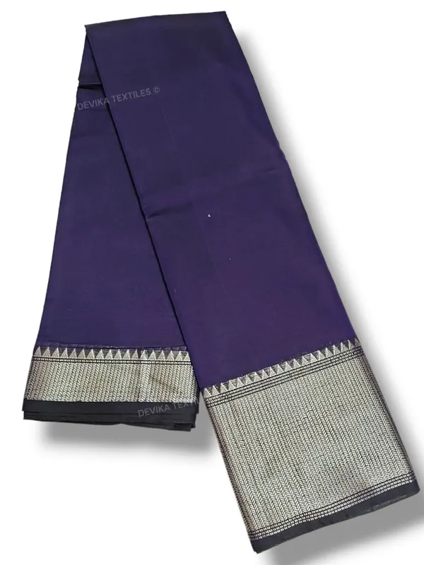 Voilet_Sahitya_Narayanapet_Pure_Cotton_saree_with_running_blouse_piece_(Same_as_saree)