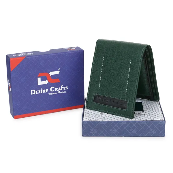 Green_Men_Formal_Evening/Party_Travel_Ethnic_Artificial_Leather_Wallet_|_Premium_Quality_Wallets_(6_Card_Slots)