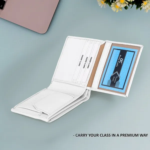 White_Men_Formal_Evening/Party_Travel_Ethnic_Artificial_Leather_Wallet_|_Premium_Quality_Wallets_(7_Card_Slots)