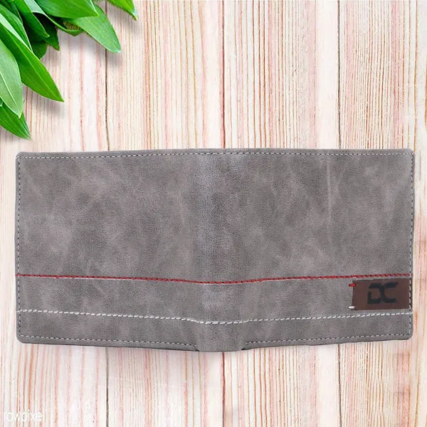 Grey_Men_Evening/Party_Travel_Formal_Ethnic_Grey_Artificial_Leather_Wallet_|_Premium_Quality_Wallets_(5_Card_Slots)