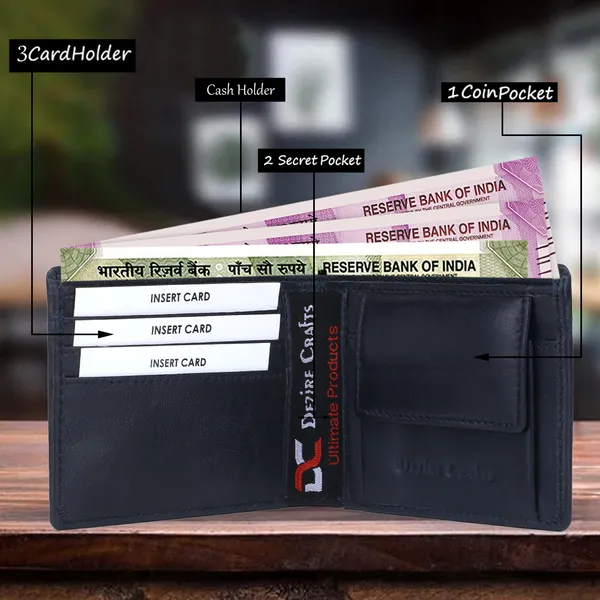 Blue_Men_Evening/Party_Formal_Travel_Ethnic_Genuine_Leather_Wallet_(5_Card_Slots)