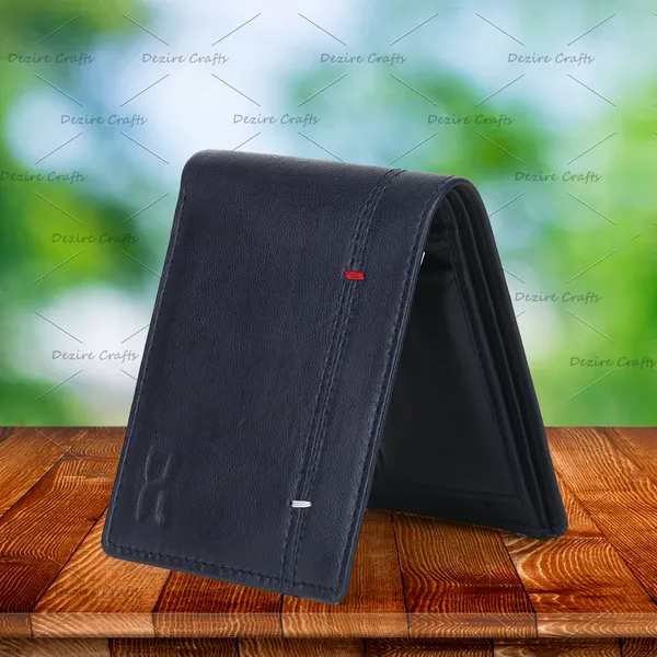 Blue_Men_Evening/Party_Formal_Travel_Ethnic_Genuine_Leather_Wallet_(5_Card_Slots)