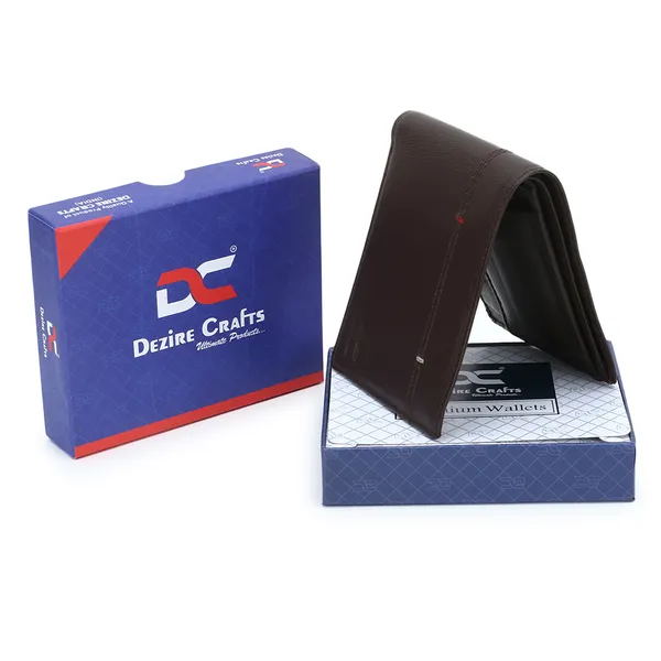 Brown_Men_Evening/Party_Formal_Travel_Ethnic_Genuine_Leather_Wallet_(5_Card_Slots)