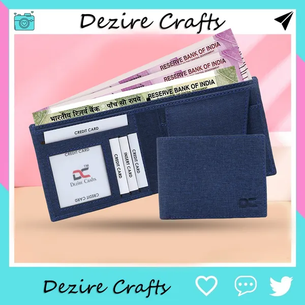 Blue_Men_Travel_Evening/Party_Formal_Ethnic_Blue_Artificial_Leather_Wallet_|_Premium_Quality_Wallets_(4_Card_Slots)