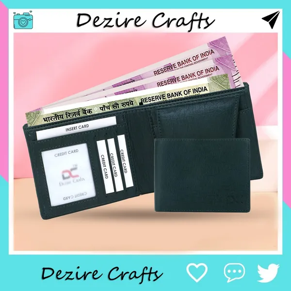 Green_Men_Travel_Evening/Party_Formal_Ethnic_Green_Artificial_Leather_Wallet_|_Premium_Quality_Wallets_(4_Card_Slots)