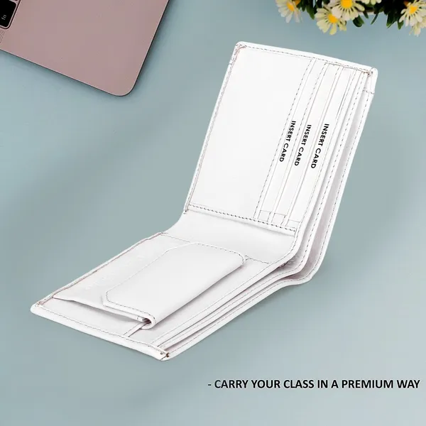 White_Men_White_Artificial_Leather_Wallet_|_Premium_Quality_Wallets_(8_Card_Slots)