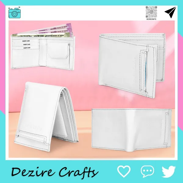 White_Men_White_Artificial_Leather_Wallet_|_Premium_Quality_Wallets_(8_Card_Slots)