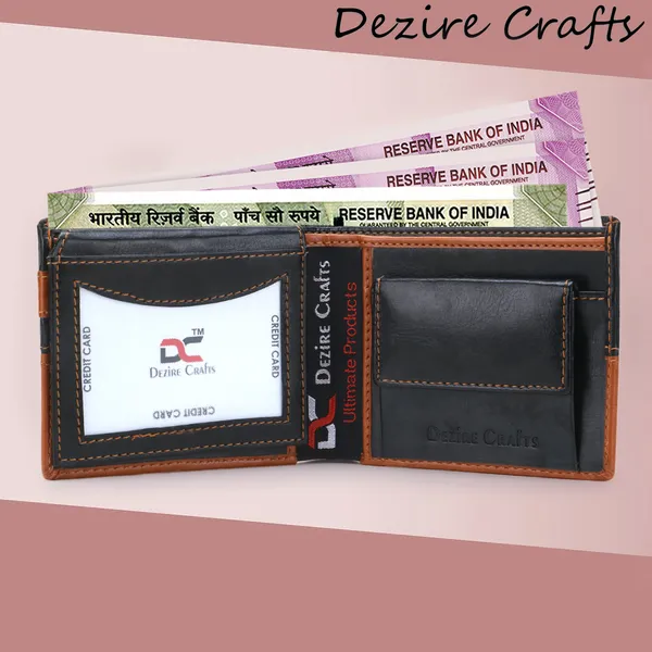 Black-Travel_Ethnic_Formal_Evening/Party_Artificial_Leather_Wallet_|_Premium_Quality_Wallets_(6_Card_Slots)