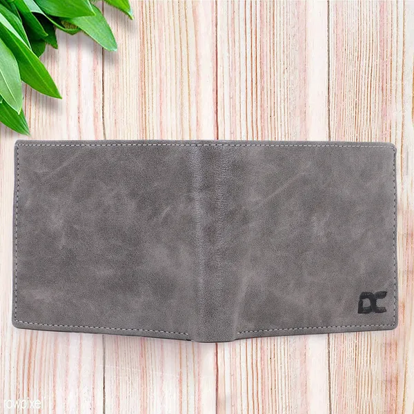 Grey_Men_Travel_Formal_Evening/Party_Ethnic_Grey_Artificial_Leather_Wallet_|_Premium_Quality_Wallets_(5_Card_Slots)