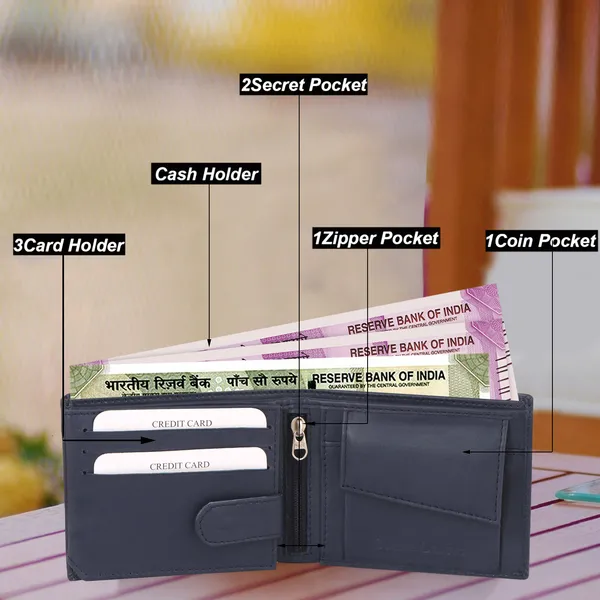 Blue_Men_Travel_Evening/Party_Formal_Ethnic_Blue_Artificial_Leather_Wallet_|_Premium_Quality_Wallets_(9_Card_Slots)