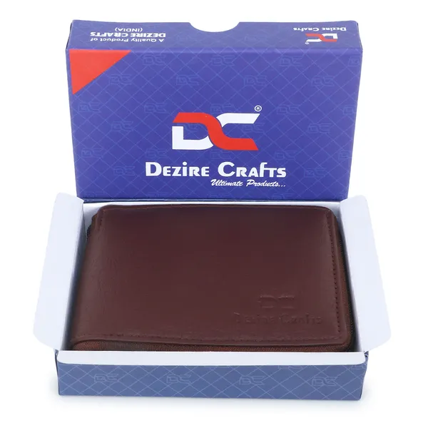 Brown_Travel_Formal_Artificial_Leather_Fabric_Round_Zip_Wallet_(7_Card_Slots)