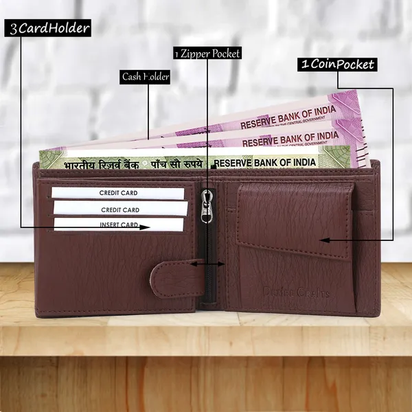 Maroon_Men_Travel_Formal_Evening/Party_Ethnic_Maroon_Artificial_Leather_Wallet_|_Premium_Quality_Wallets_(9_Card_Slots)