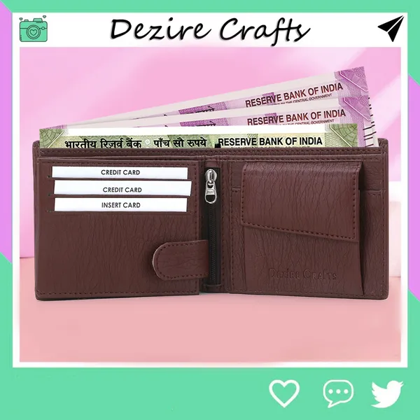 Maroon_Men_Travel_Formal_Evening/Party_Ethnic_Maroon_Artificial_Leather_Wallet_|_Premium_Quality_Wallets_(9_Card_Slots)