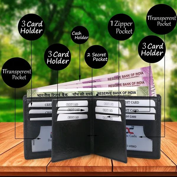 Men_Travel_Evening/Party_Ethnic_Genuine_Leather_Wallet_(14_Card_Slots)