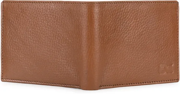 Travel_Evening/Party_Ethnic_Tan_Genuine_Leather_Wallet_(14_Card_Slots)