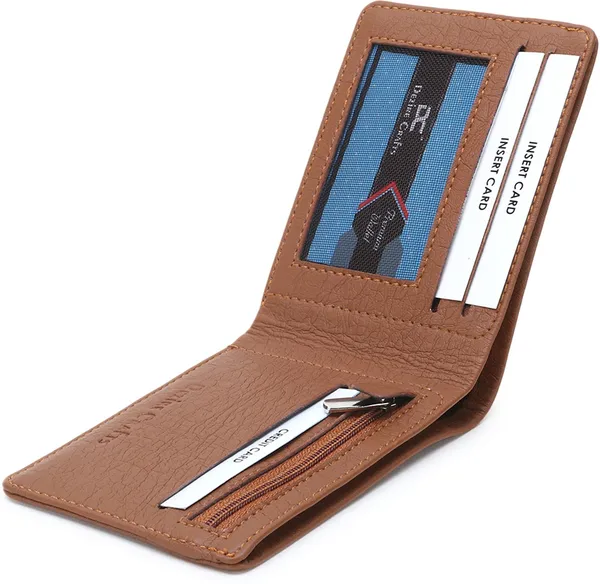 Tan_Evening/Party_Ethnic_Travel_Formal_Tan_Artificial_Leather_Wallet_|_Premium_Quality_Wallets_(3_Card_Slots)