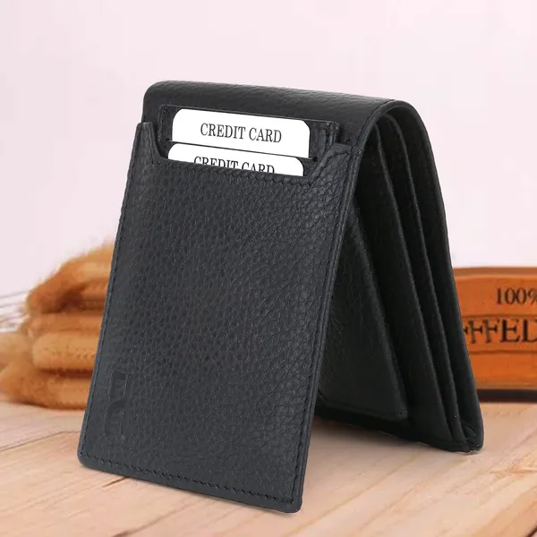 Men_Travel_Formal_Evening/Party_Ethnic_Genuine_Leather_Wallet_(5_Card_Slots)