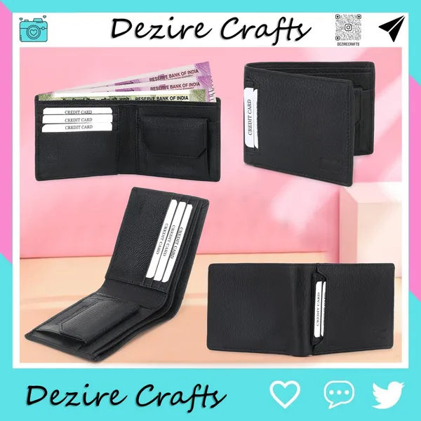 Men_Travel_Formal_Evening/Party_Ethnic_Genuine_Leather_Wallet_(5_Card_Slots)