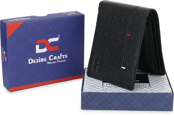 Men_Ethnic_Travel_Formal_Evening/Party_Genuine_Leather_Wallet_(7_Card_Slots)