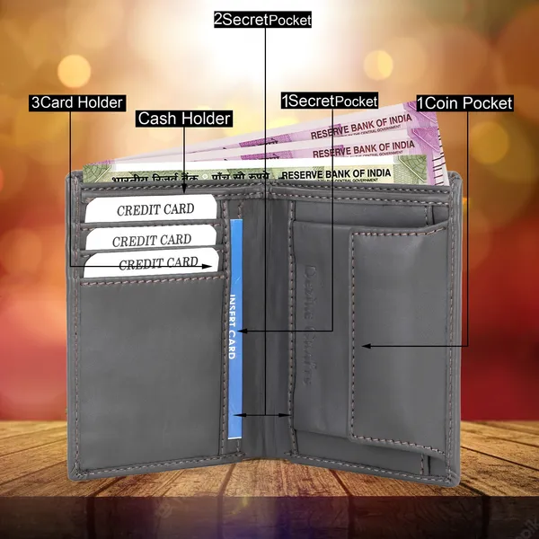 Grey_Men_Travel_Ethnic_Evening/Party_Formal_Grey_Artificial_Leather_Wallet_|_Premium_Quality_Wallets_(5_Card_Slots)